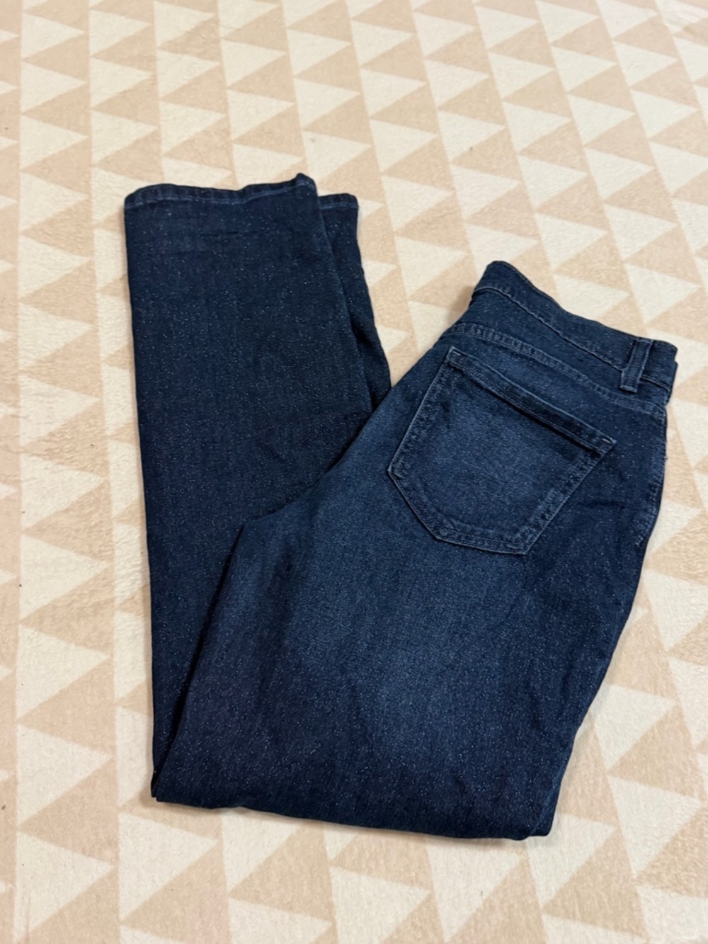 Gloria Vanderbilt Amanda dark wash shimmer jeans